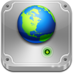 Network Drive Online Icon 256x256 png